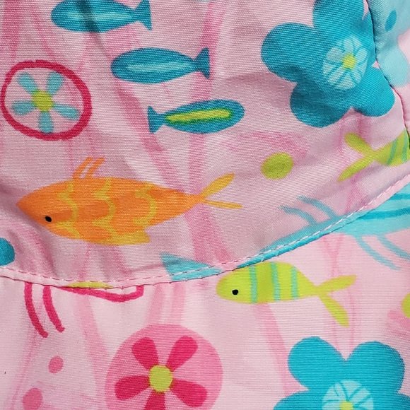 I Play Bucket Sun Hat 9-18M Pink - Picture 3 of 7